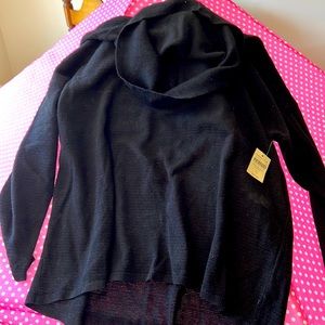 Long length cowl neck sweater NWT long sleeve